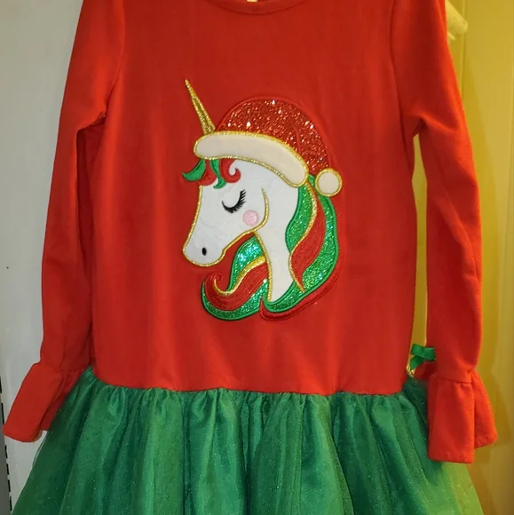 Unicorn christmas outfit hotsell